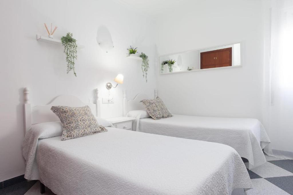 Hostal Restaurante La Giralda Рота Экстерьер фото